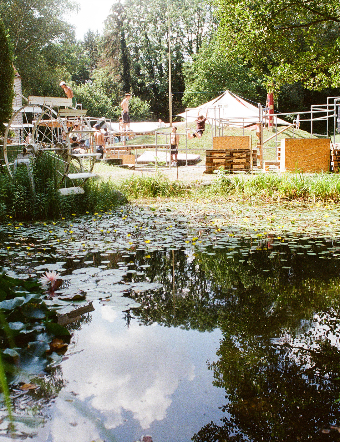 FRB Festival Gelände in der schönen Bodensee region